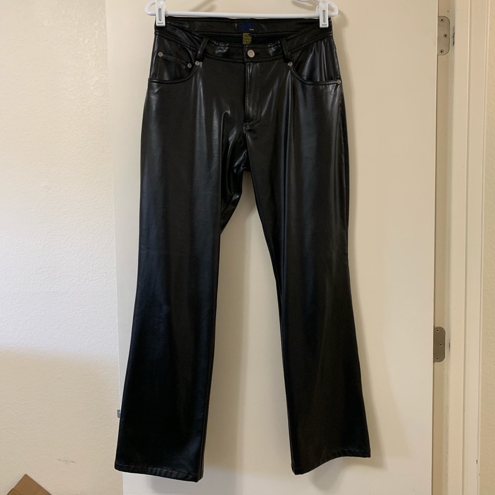 Pleather pants